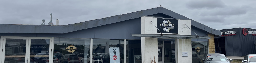 Facaden af One2move Biludlejning Svendborg