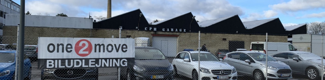 Facaden af One2move Biludlejning Herlev
