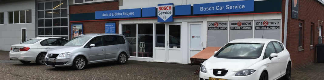 Facaden af One2move Biludlejning Esbjerg